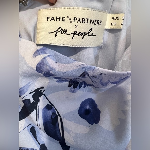 Free People mini dress size 4 - Picture 6 of 8